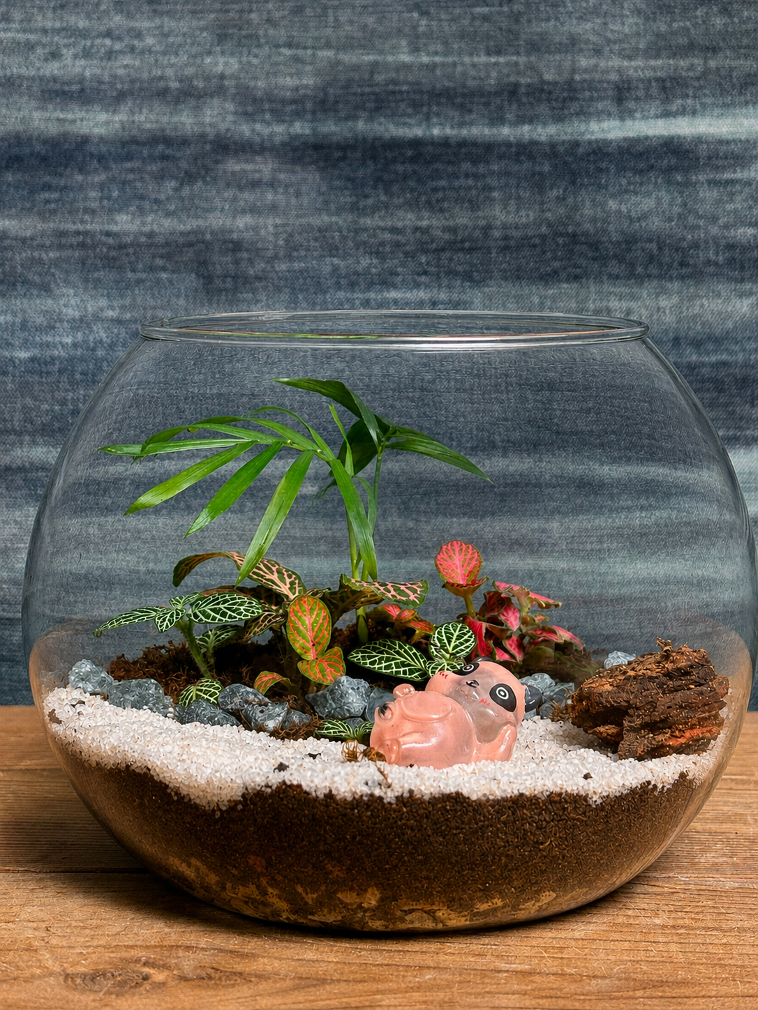 Pink Panda Terrarium