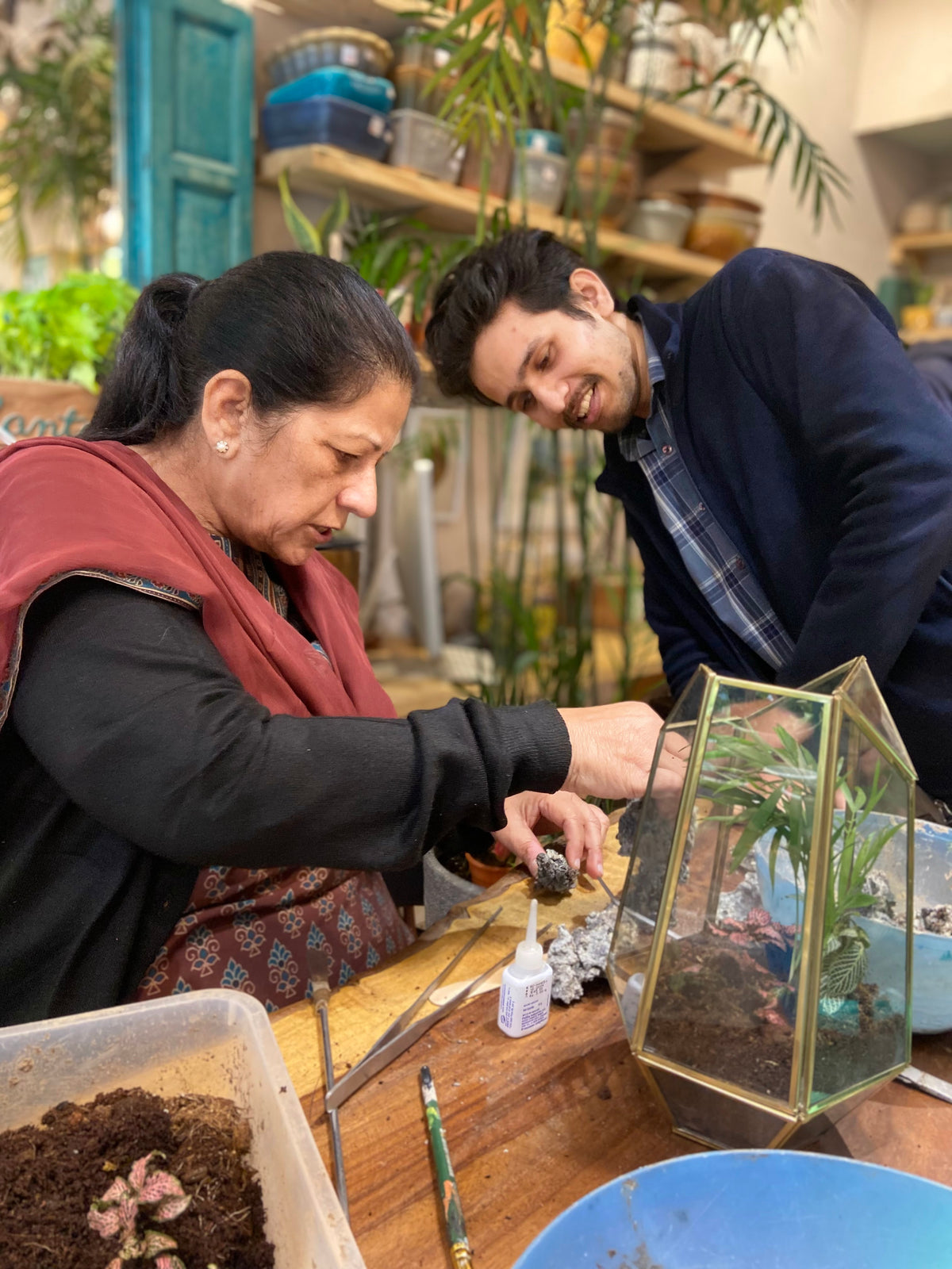 Sunday Guided Terrarium Workshop (Booking Fee)