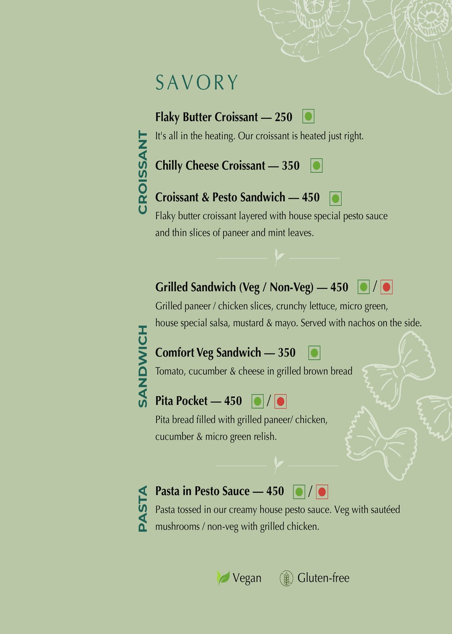 Menu page 4